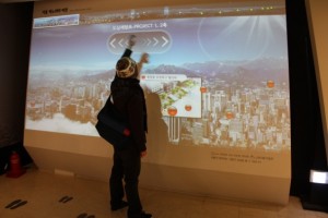 City Wide Touch Screen Map