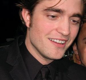 Pattinson at the Twilight premiere in Los Angeles