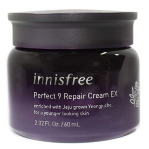 Innisfree perfect 9 repair cream anti aging korean skincare 